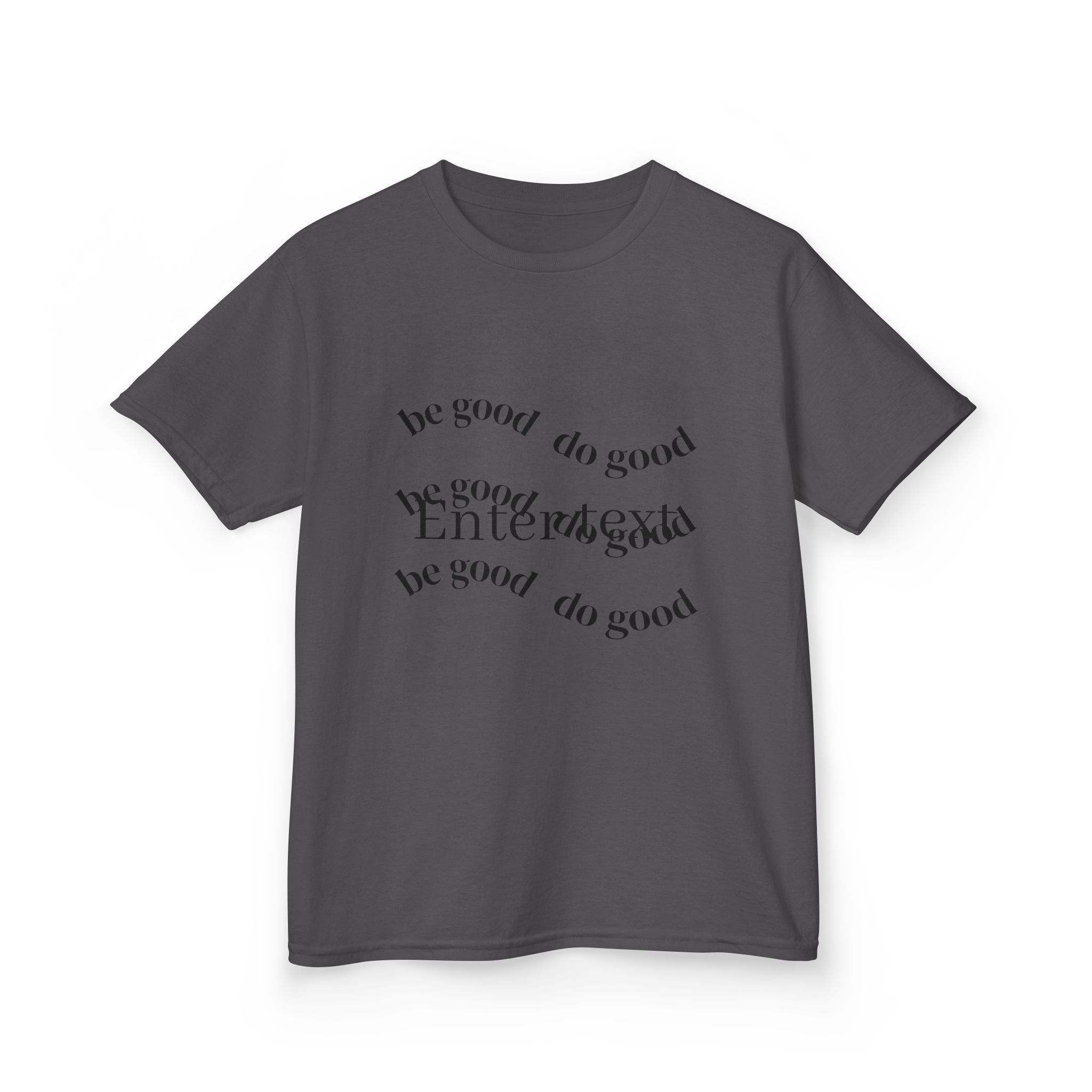 Kids Tee — 'Do Good' Positive Message Graphic